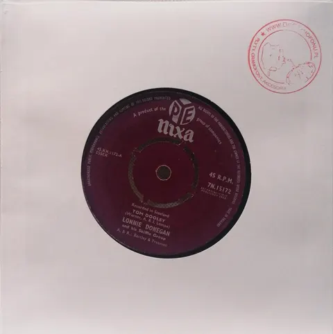 Lonnie Donegan Tom Dooley SP 7N15172 fair