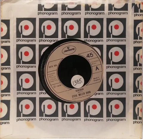 Steve Miller Band Serenade SP 6078808 VG