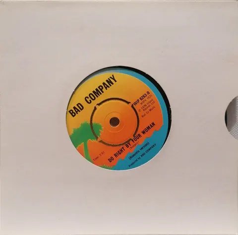 Bad Company Run With The Pack SP WIP6263 VG