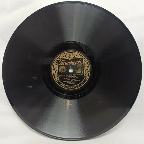 Bing Crosby: Along The Santa Fe Trail/I'd Know You Anywhere 3142 Brunswick
