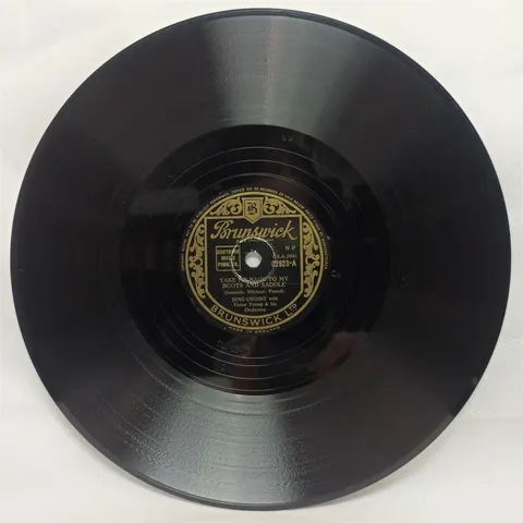 Bing Crosby, Young, Trotter: Mexican Rose/Take Me Back To My Boots And Saddle2923 Brunswick