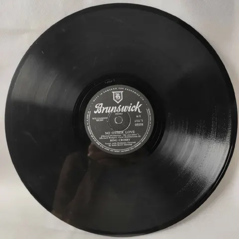 Bing Crosby: No Other Love/Sleepy Time Gal 5558 Brunswick