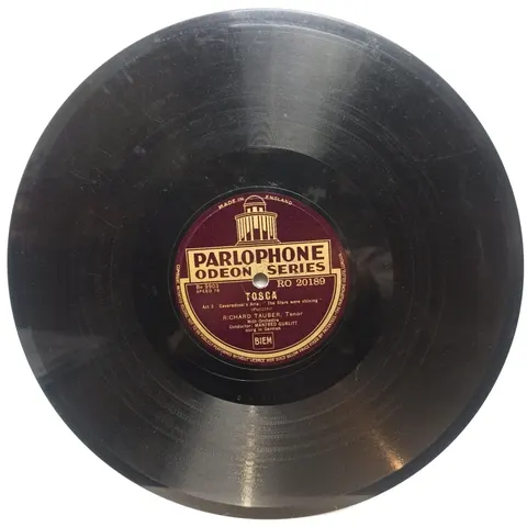 Richard Tauber: Tosca Act 1 RO20189 Parlophone