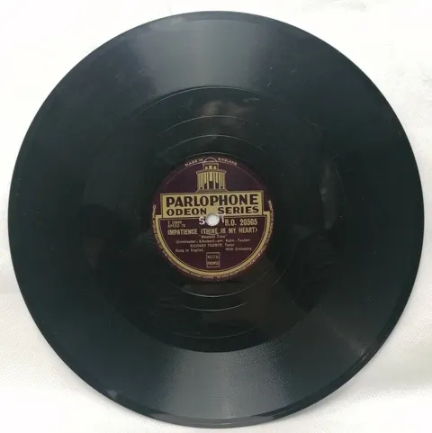 Richard Tauber: Red Rose/Impatience RO20505 Parlophone