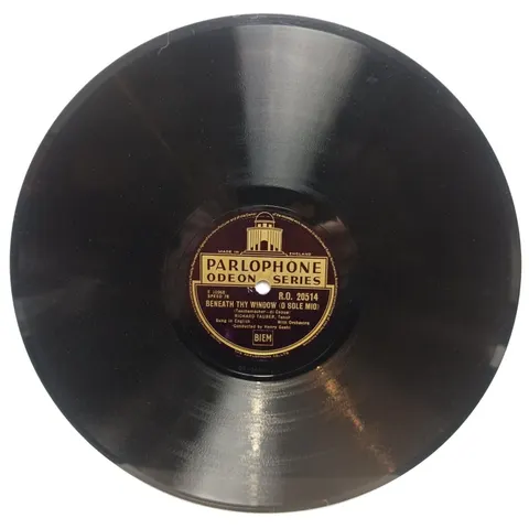 Tauber Beneath Thy Window/Dove RO20514a Parlophone