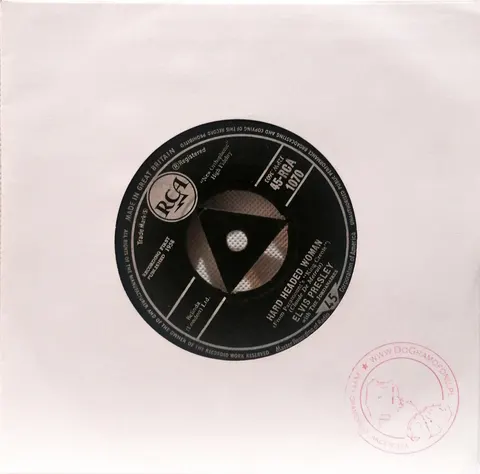 Elvis Presley Hard Headed Woman SP 45RCA1070 fair