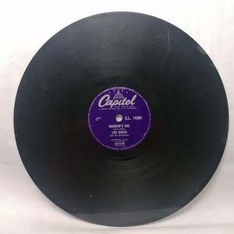 Lou Busch: Rainbow's End/Zambezi CL14504 Capitol