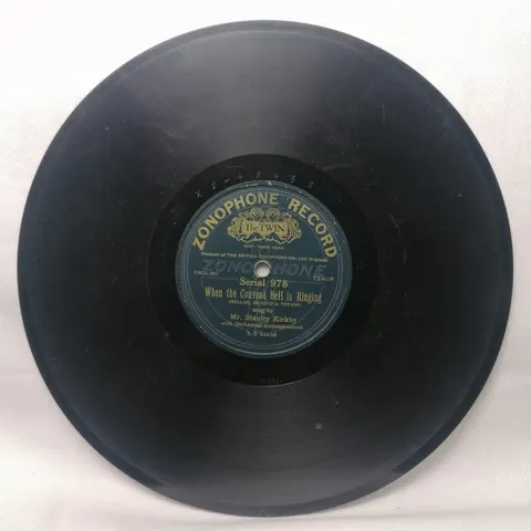 S. Kirkby: Some day/When Convet Bell 978 Zonophone
