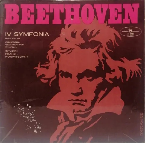 Beethoven IV Symfonia B-dur op. 60 LP SXL0630 VG