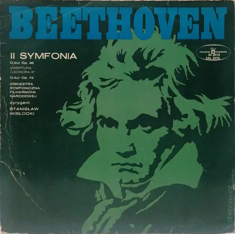 Beethoven II Symfonia D-dur, op. 36 LP SXL0173 EX