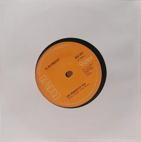 Elvis Presley The Wonder of You RCA1974 VG SP