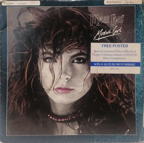 Meat Loaf Modern Girl ARIST585 good SP + plakat