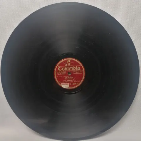 Roberto D'Alessio: I Pescatori Di Perle/La Boheme D14683 Columbia 12"