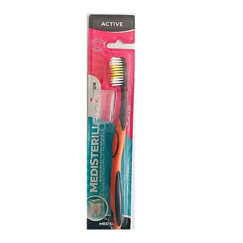 MEDISTERILL Szczoteczka do zębów medium ACTIVE, 1 szt