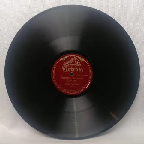 Amelita Galli-Curci: Rigoletto Caro nome 74499 Victrola 12''