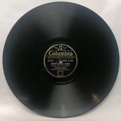 Regimental Band: Desert Victory/The Eighth Army DB2140 Columbia