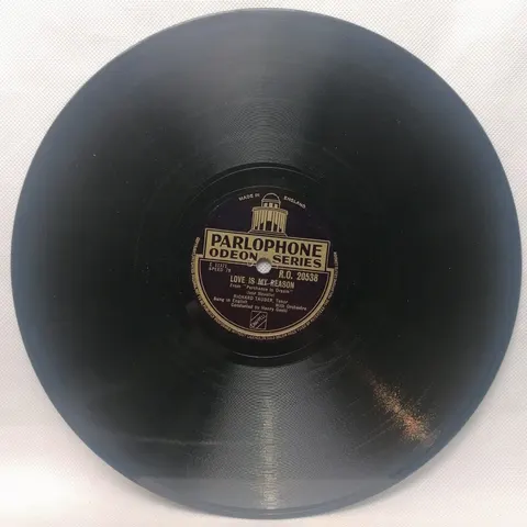 Richard Tauber: Love Is My Reason / We'll Gather Lilacs RO20538 Parlophone