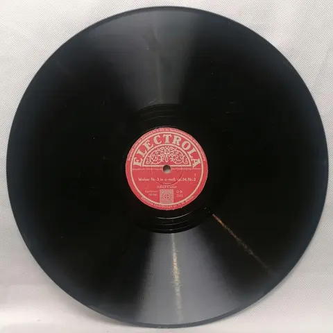 Alfred Cortot: Walzer n F-dur/Walzer in a-moll DB2312 Electrola 12"