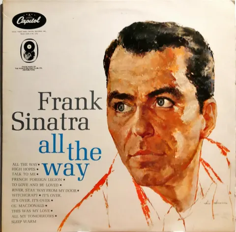Frank Sinatra All The Way TP570 good LP