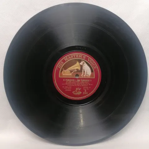 Alessandro Valente: O Paradiso!/Addio Fiorito Asil B3141 HMV