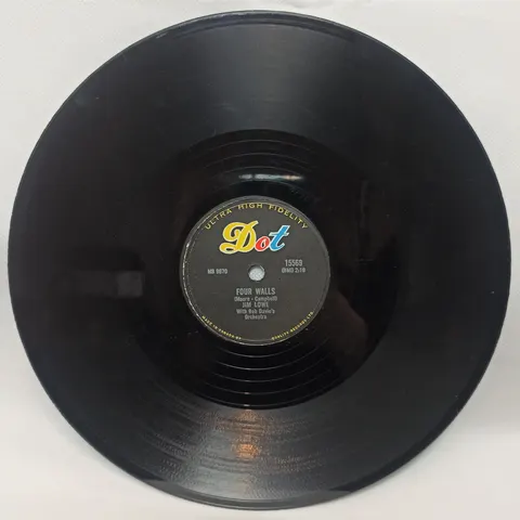 Jim Lowe: Talking To The Blues/Four Walls 15569 Dot