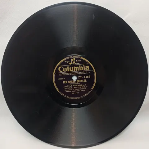 Harold Williams: John Peel/Ten Green Bottles DB1455 Columbia