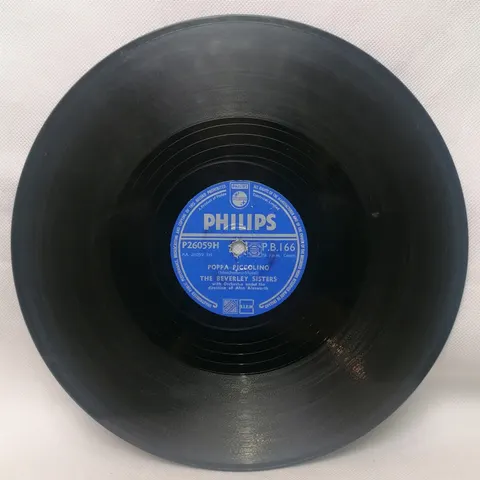Beverly Sisters: Vaya Con Dios/Poppa Piccolino PB166 Philips
