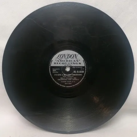 Billy Vaughn: I'd Give a Million Tommorows/Threepenny Opera HLD8238 London