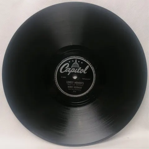 Benny Goodman: Lonely Moments/Whistle Blues 374 Capitol
