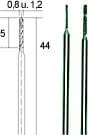 Wiertła 0,8 i 1,2mm diamentowe PROXXON