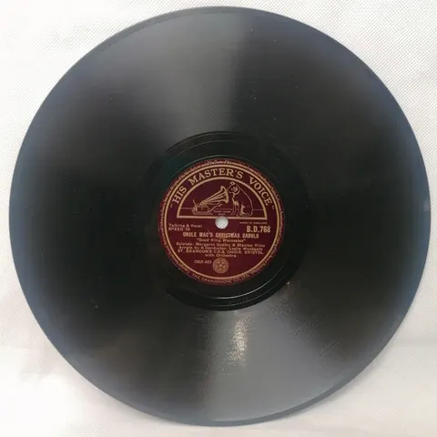 Uncle Mac: Uncle Mac's Christmas Carols 1,2 BD768 HMV