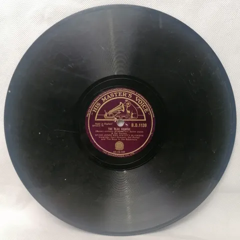 Spike Jones: The Blue Danube/You Always Hurt The One You Love BD1139 HMV