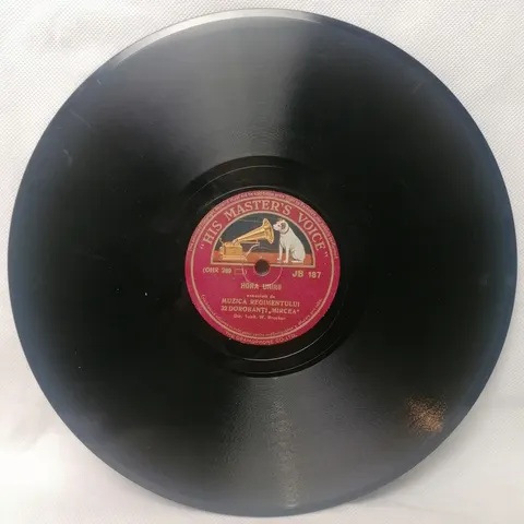 Muzica Regimentului: Pe-al. Nostru Steag/Hora Unirii JB187 HMV
