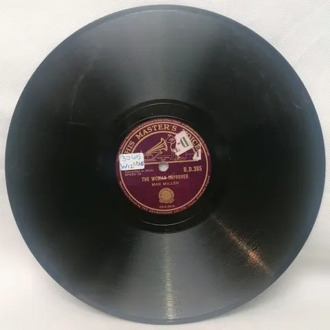Max Miller: Woman Improver/Mary From The Dairy BD385 HMV