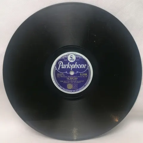 Ray Ellington Quartet: Best Man/Dream For Percussion R3104 Parlophone