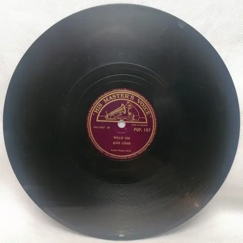 Alma Cogan: Willie Can/Lizzie Borden POP187 HMV