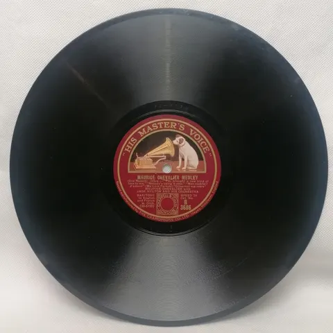 Maurice Chevalier: Medley - 1st, 2nd record B3686 HMV