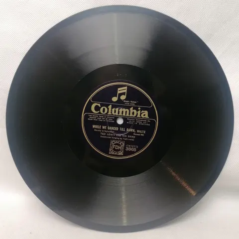 Ted Lewis and His Band: While We Danced Till Dawn/Just Around The Corner 3865 Columbia