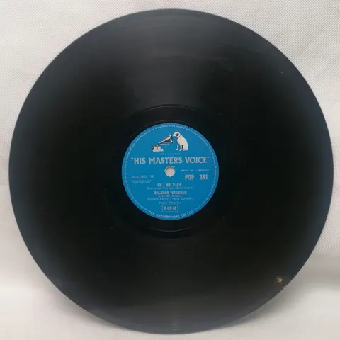 Malcolm Vaughan: Oh! My Papa/What is my destiny POP381 HMV