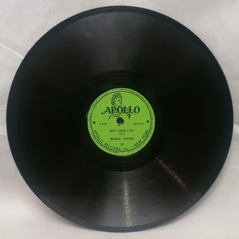 Mahalia Jackson: What Could I Do/Even Me C2160 Apollo