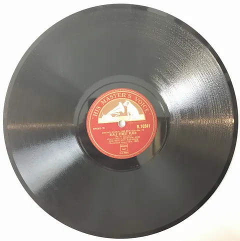 Jelly-Roll Morton: Beale Street Blues/The Pearls B10341 HMV