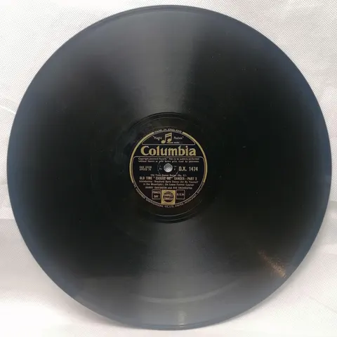 Harry Davidson and His Orch.: Old Time Excuse Me Dances - Part 1, 2 DX1474 Columbia