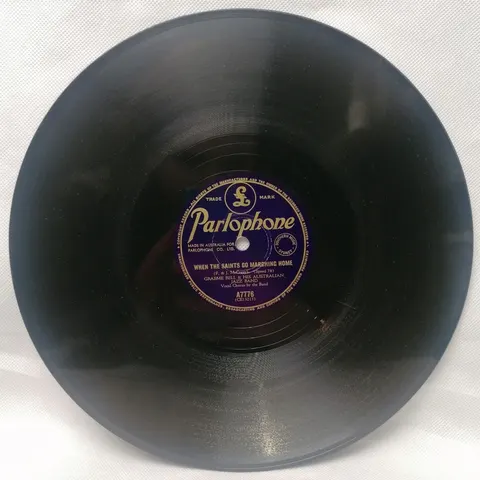 Graeme Bell & His Australian: When The Saints Go Marchin Home/Black and White Rag A7776 Parlophone