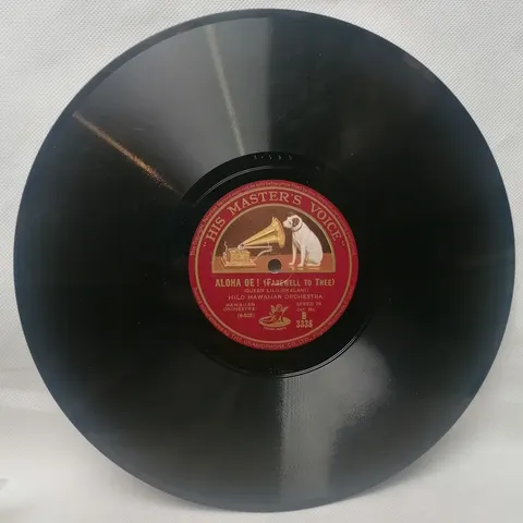 Hilo Hawaiian Orchestra: Aloha Oe!/The Rosary B3338 HMV