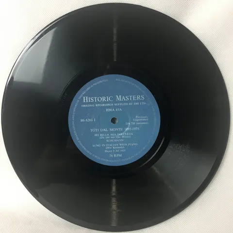Toti Dal Monte: Sei Bella Mia Dolcezza/estrelita HMA45 Historic Masters