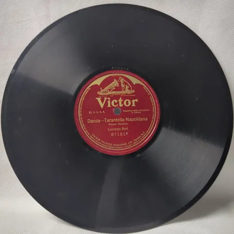 Lucrezia Bori: Danza-Tarantella Napolitana 87181 Victror