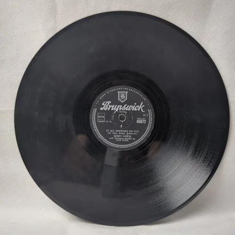 Jerri Lewis: Let Me Sing And I'm Happy/it All, Depends On You 5672 Brunswick