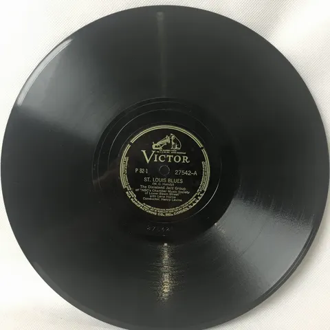The Dixieland Jazz Group: St. Louis Blues/memphis Blues 27542 Victor