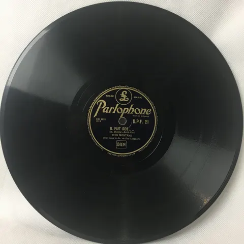 Yves Montand: Il Fait Des/metro DPF21 Parlophone