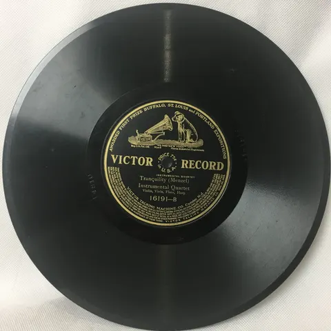 Instrumental Quartet/Howard Rattay Tranquility/Holy City 16191 Victor